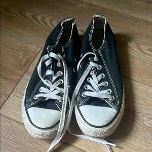 Converse Black and White Canvas Sneakers
